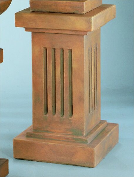 Prairie Pedestal Large Cement Garden Column for Statuary